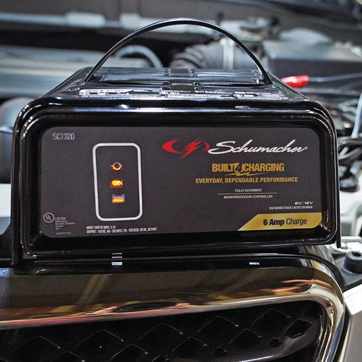 Schumacher Manual 6-Volt/12-Volt 6-Amp Auto Battery Charger - photo 3