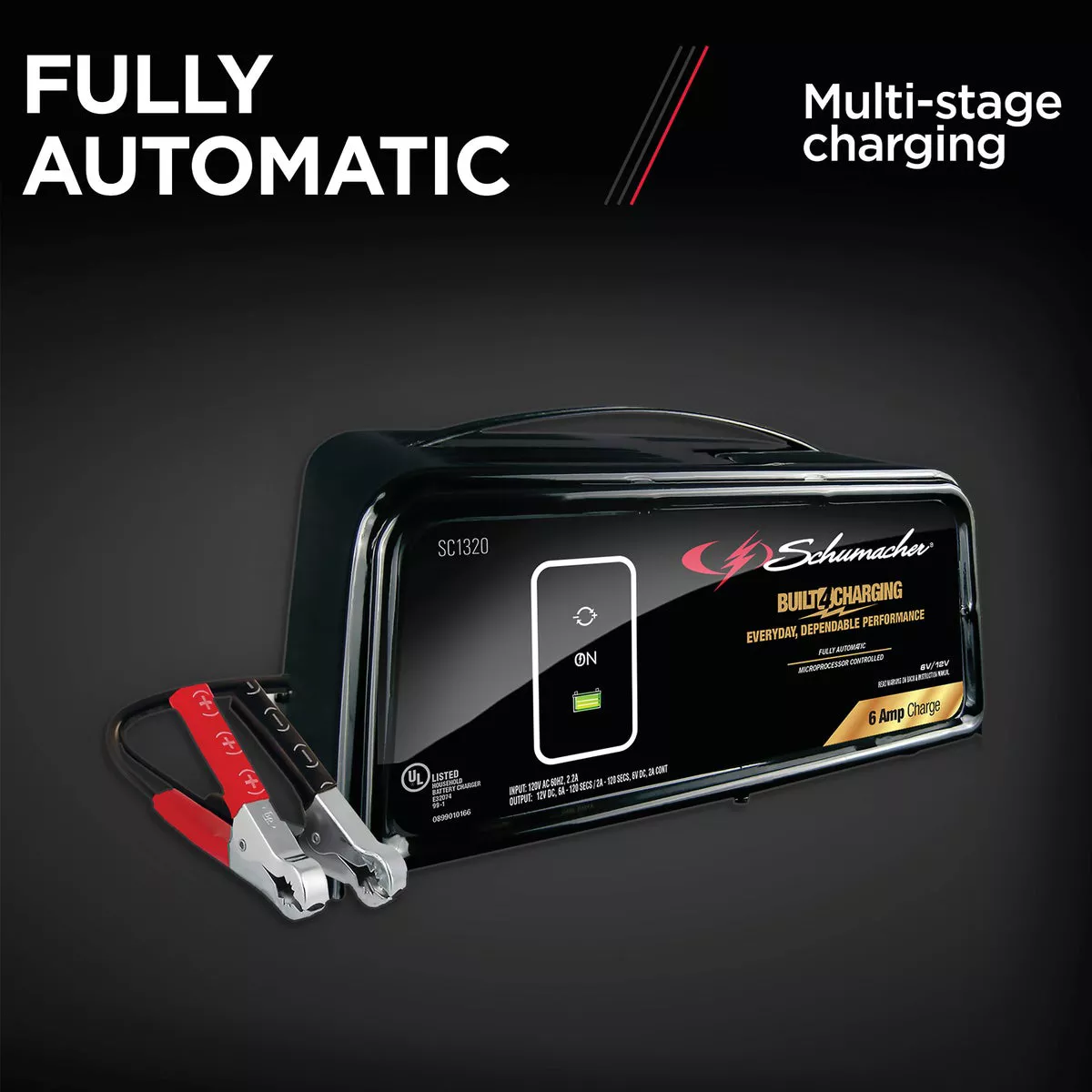 Schumacher Manual 6-Volt/12-Volt 6-Amp Auto Battery Charger - photo 5