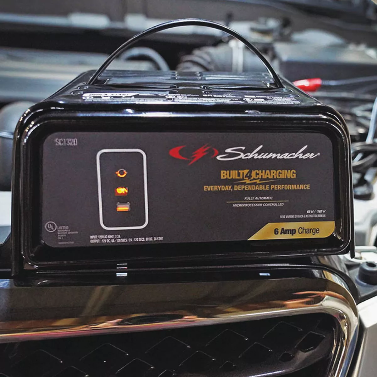 Schumacher Manual 6-Volt/12-Volt 6-Amp Auto Battery Charger - photo 6