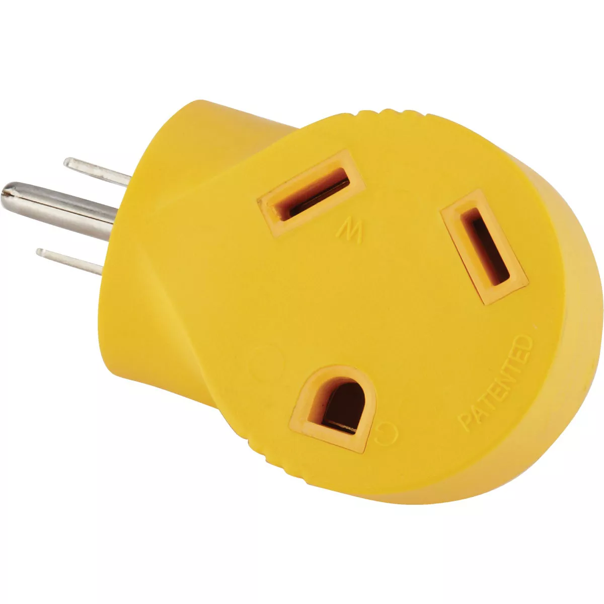 Camco Power Grip 15A Male to 30A Female 90 Deg RV Plug Adapter - photo 3