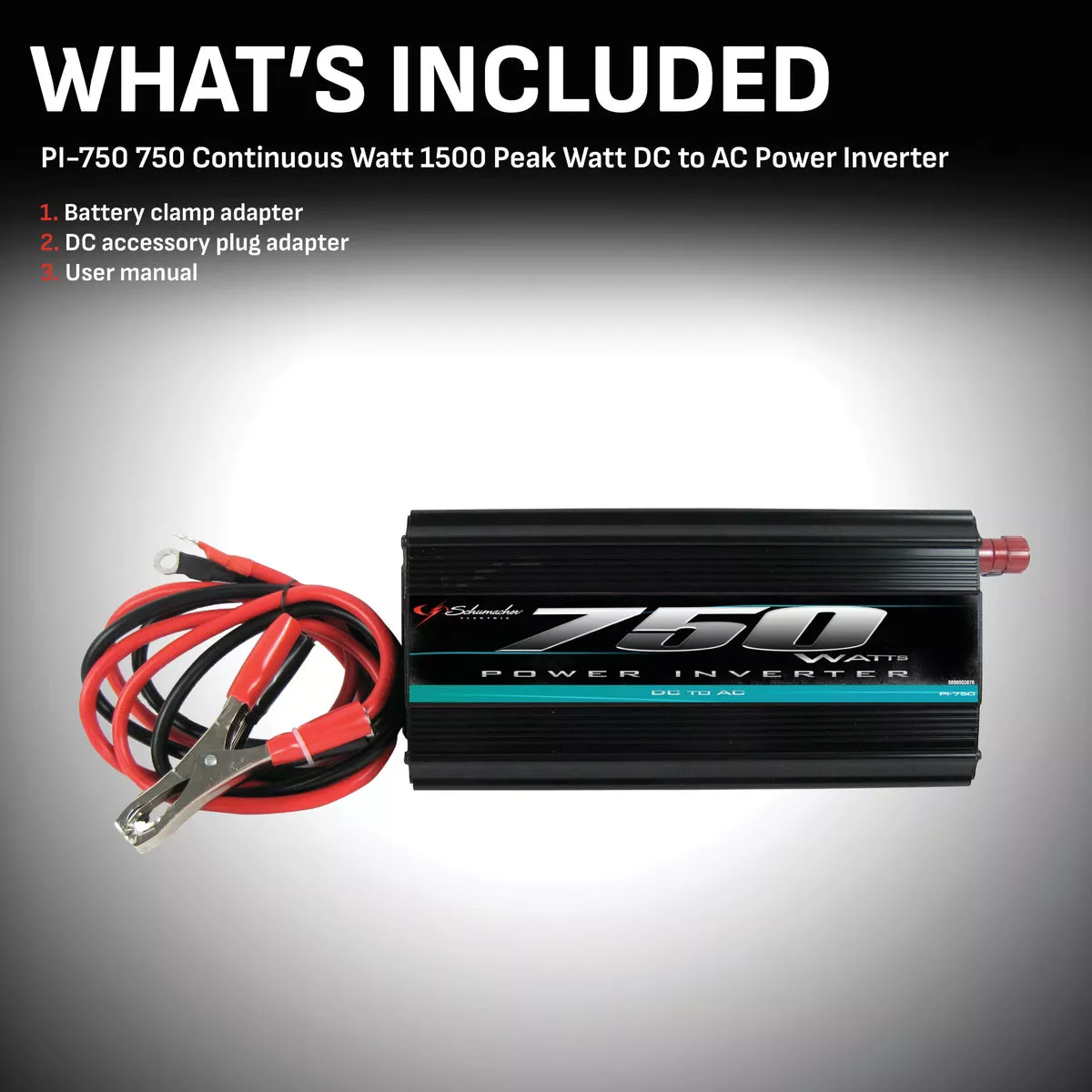 Schumacher 750W Analog Power Inverter - photo 5