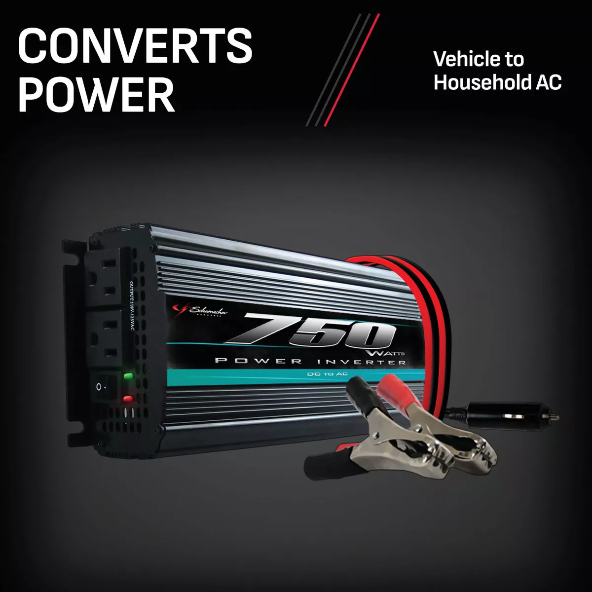 Schumacher 750W Analog Power Inverter - photo 2