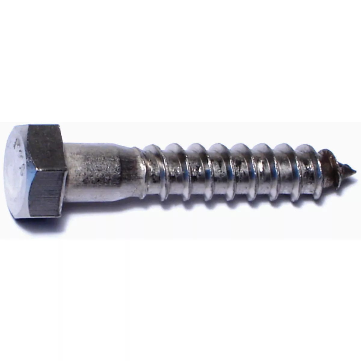Midwest Fastener 3/8 In. x 2 In. 18-8 Stainless Steel Hex Head Lag Screws (25 Ct.)
