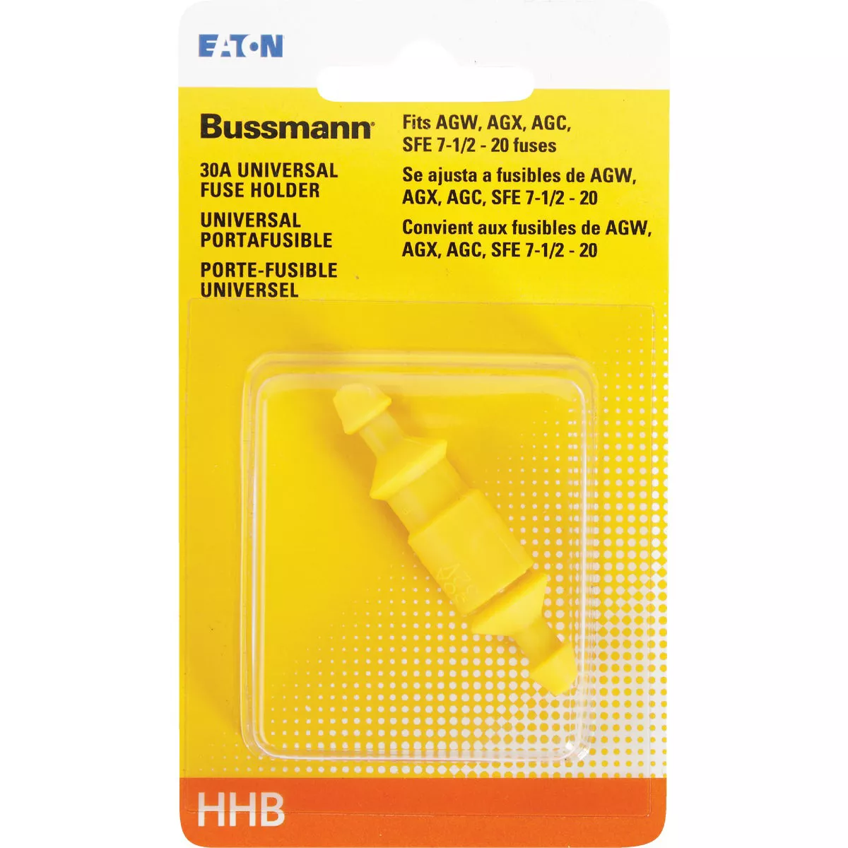 Bussmann 30-Amp #12 to #16 Universal Glass Tube Inline Fuse Holder - photo 2
