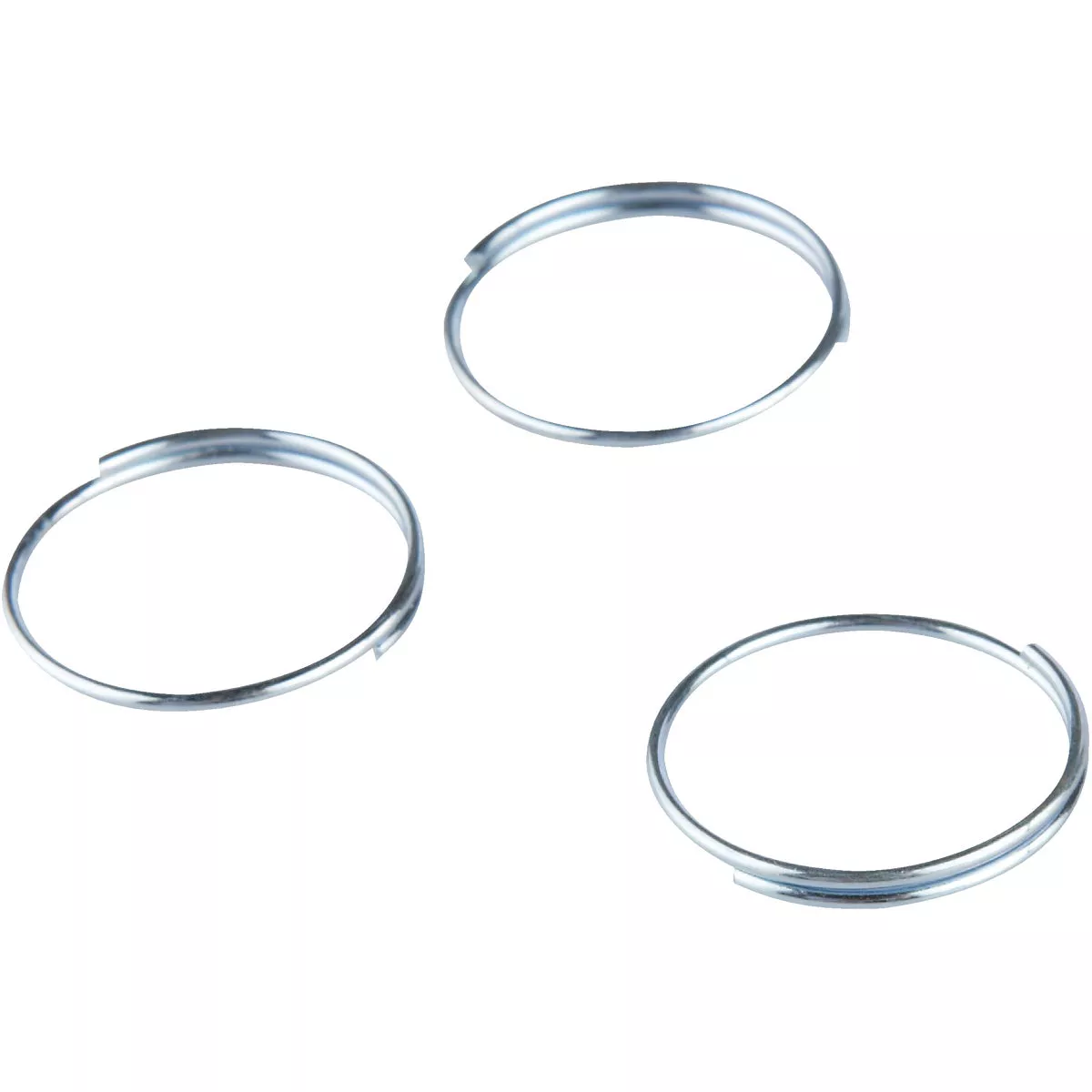 Lucky Line Zinc-Plated Steel Zinc-Plated 1 In. Key Ring - photo 3