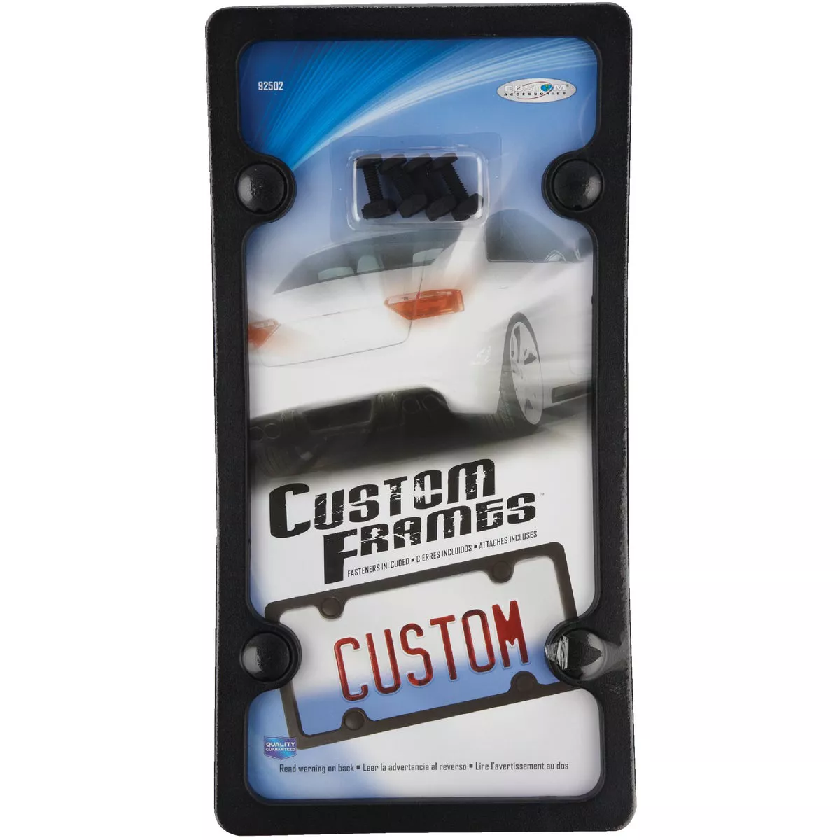 Custom Accessories License Plate Frame - photo 2