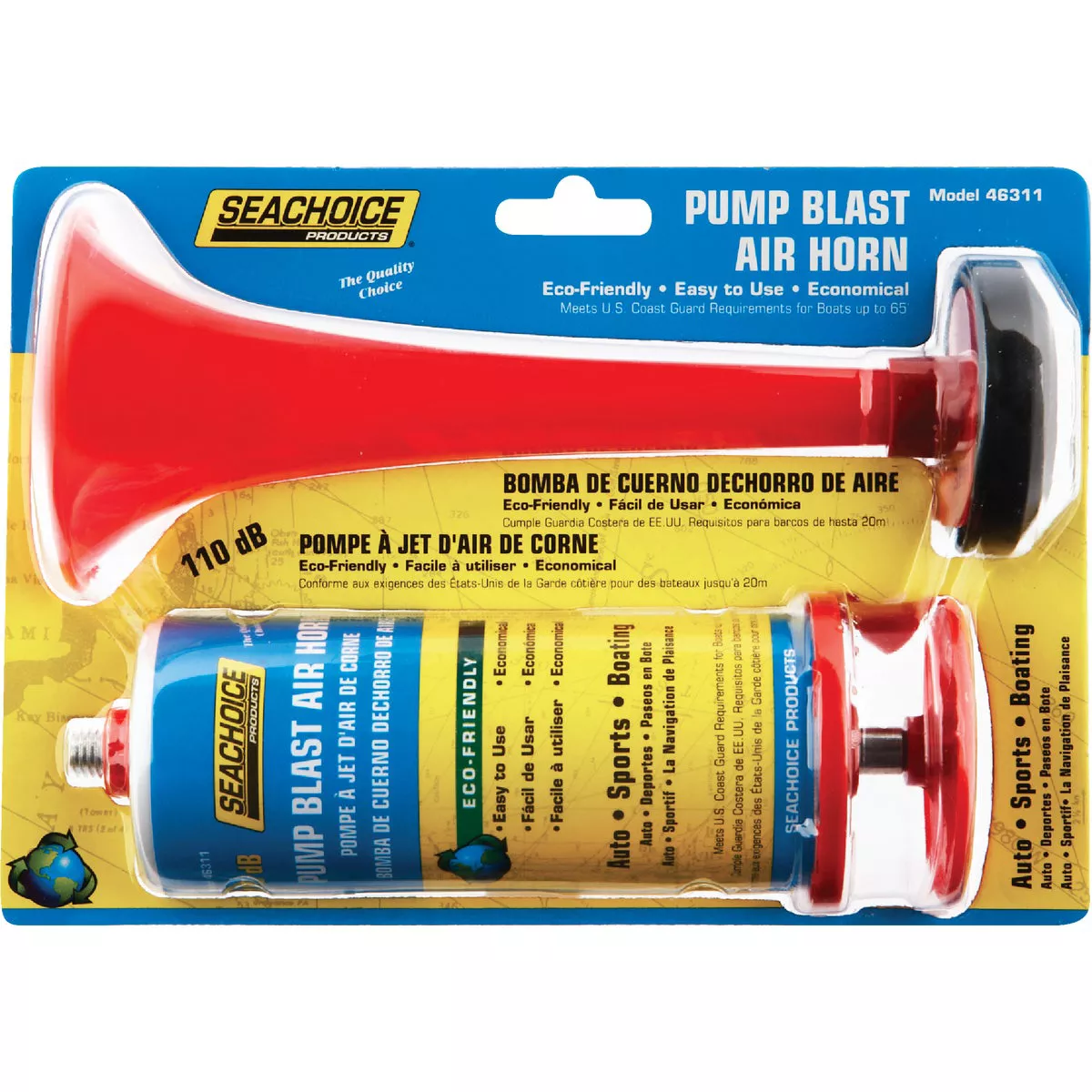 Seachoice USCG Metal 110 dB Signal Horn - photo 2