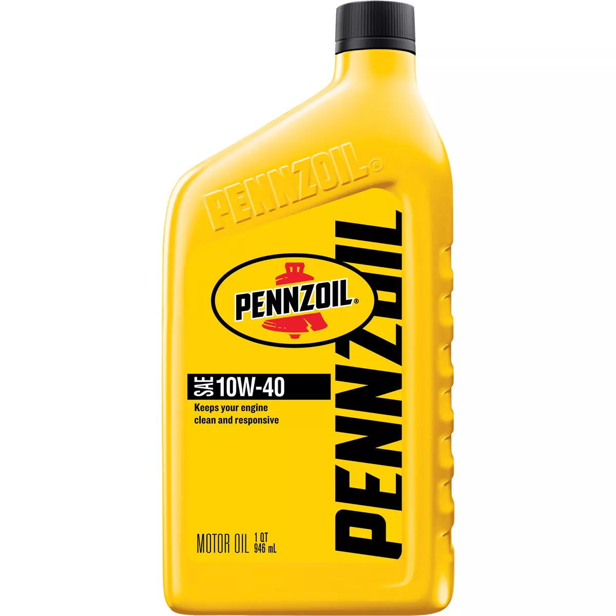 Pennzoil Conventional Motor Oil 10W-40 Motor Oil, 1 Qt.
