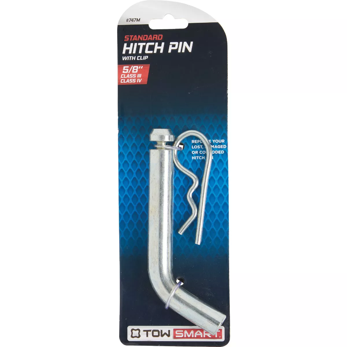 TowSmart 5/8 In. Standard Hitch Pin with Clip | Do it Best