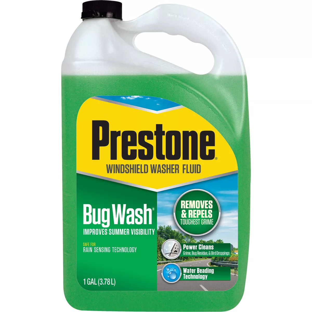 Prestone 1 Gal. +32 Deg F Temperature Rating Summer Blend Windshield Washer Fluid