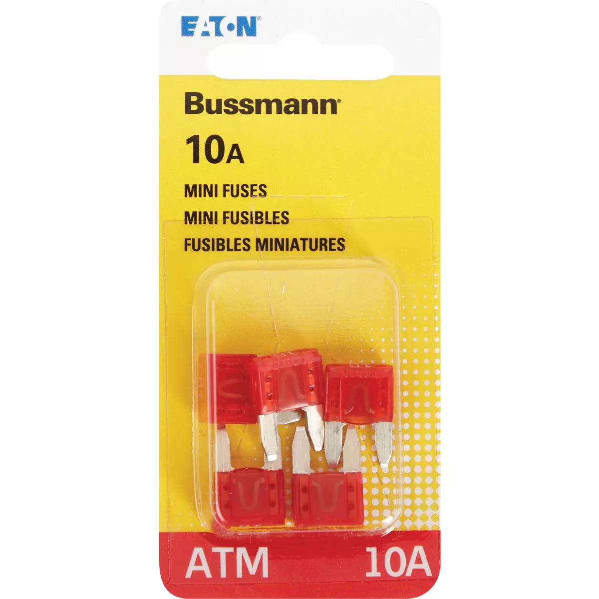 Bussmann 10A 32V ATM Blade Mini Automotive Fuse (5-Pack) - photo 2