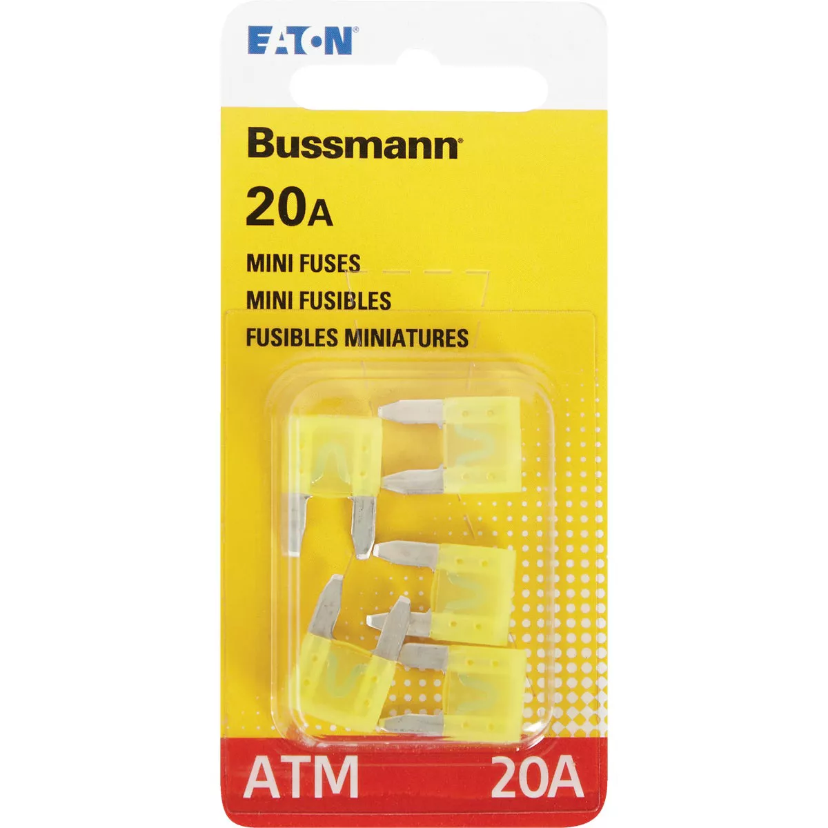 Bussmann 20A 32V ATM Blade Mini Automotive Fuse (5-Pack) - photo 2