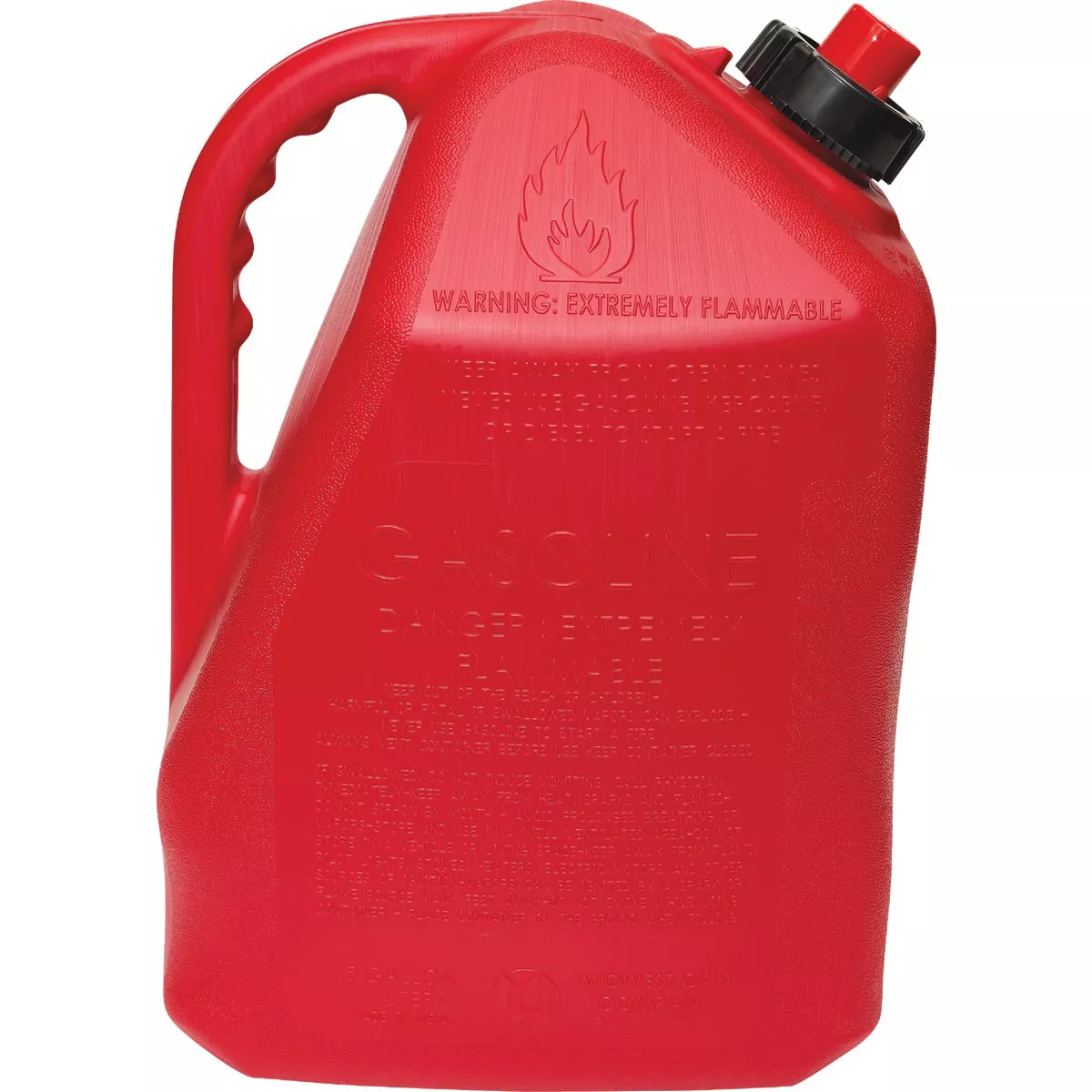 Midwest Can 5 Gal. Plastic Gas Speed-Flo Racing Can - photo 2