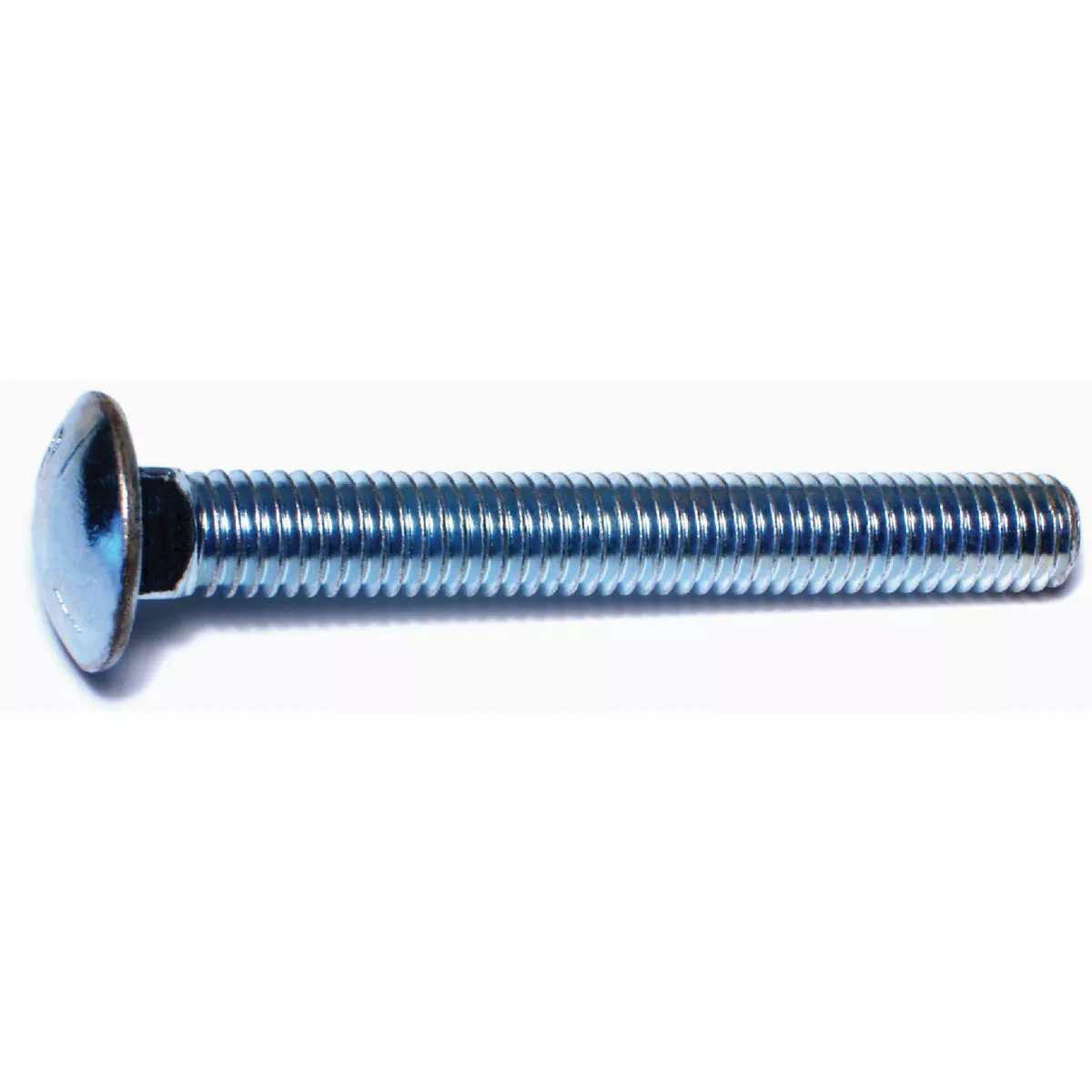 Midwest Fastener 7/16 In.-14 x 3-1/2 In. Zinc Plated Grade 5 Steel Coarse Thread Carriage Bolt (25-Count)