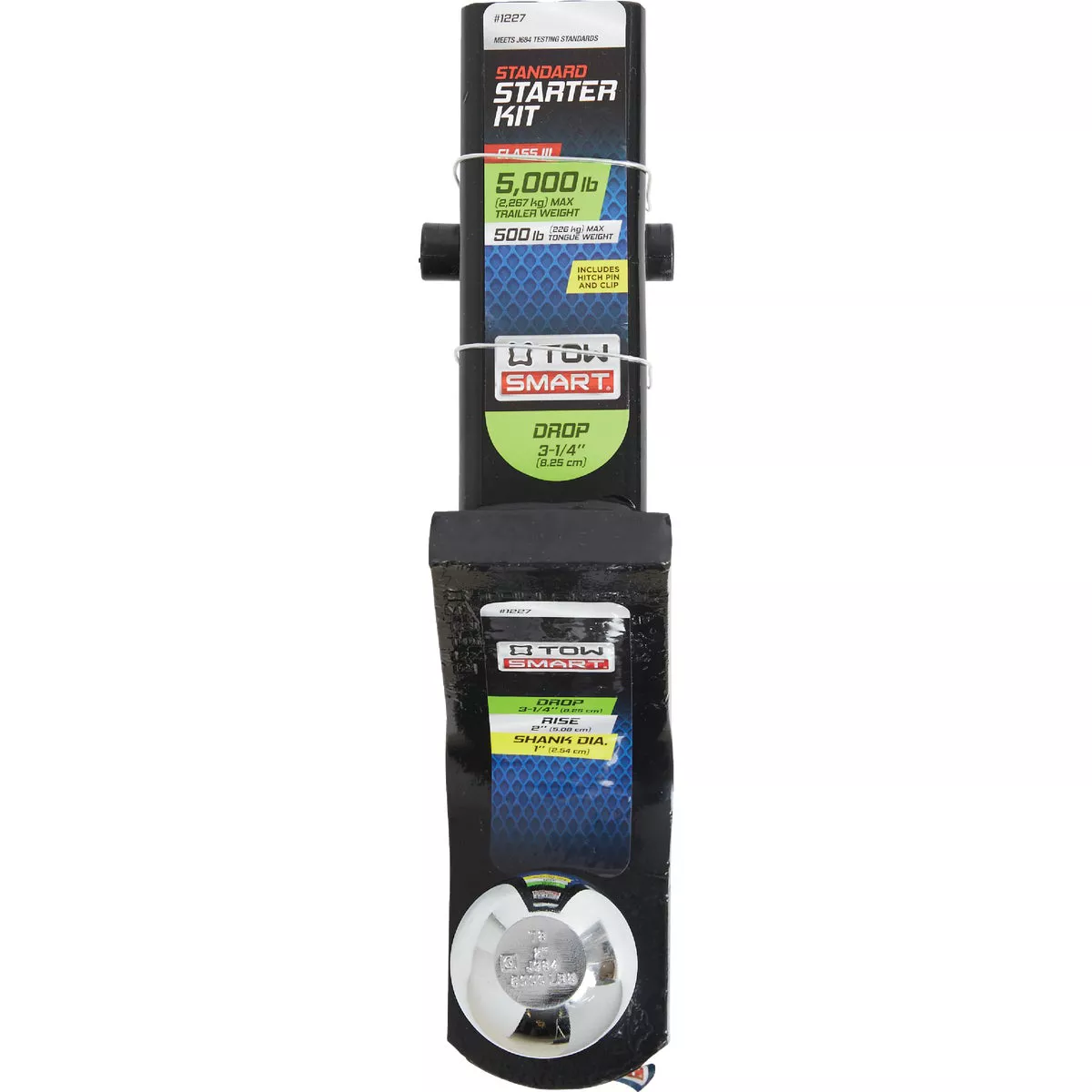 TowSmart Class III 3-1/4 In. Drop Standard Mount Starter Towing Kit, 5000 Lb. Capacity - photo 2
