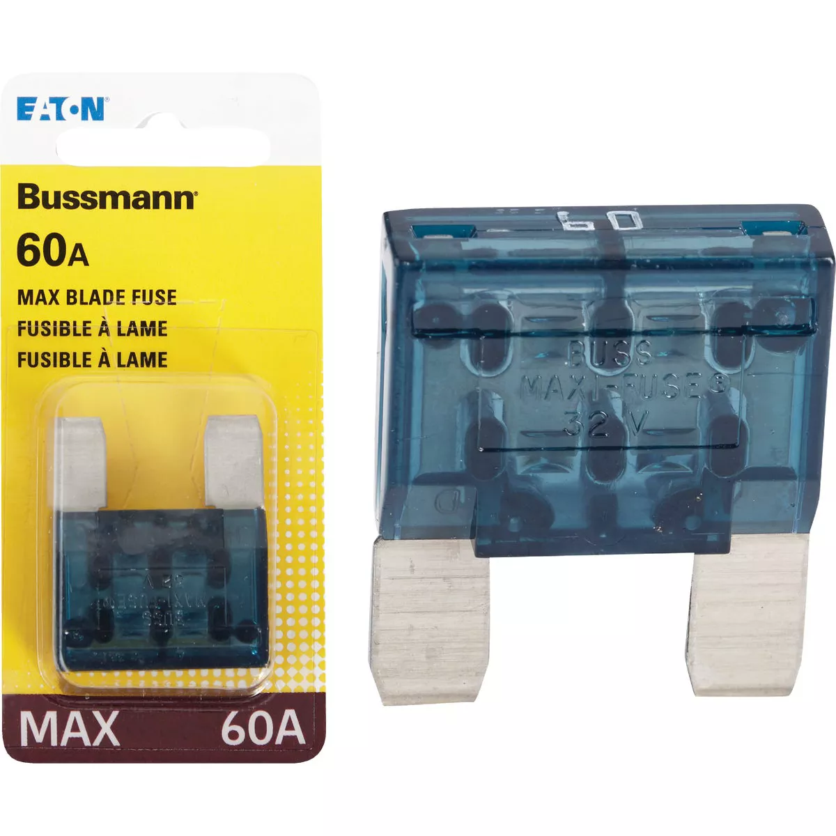Bussmann 60A 32V MAX Blade Maxi Automotive Fuse