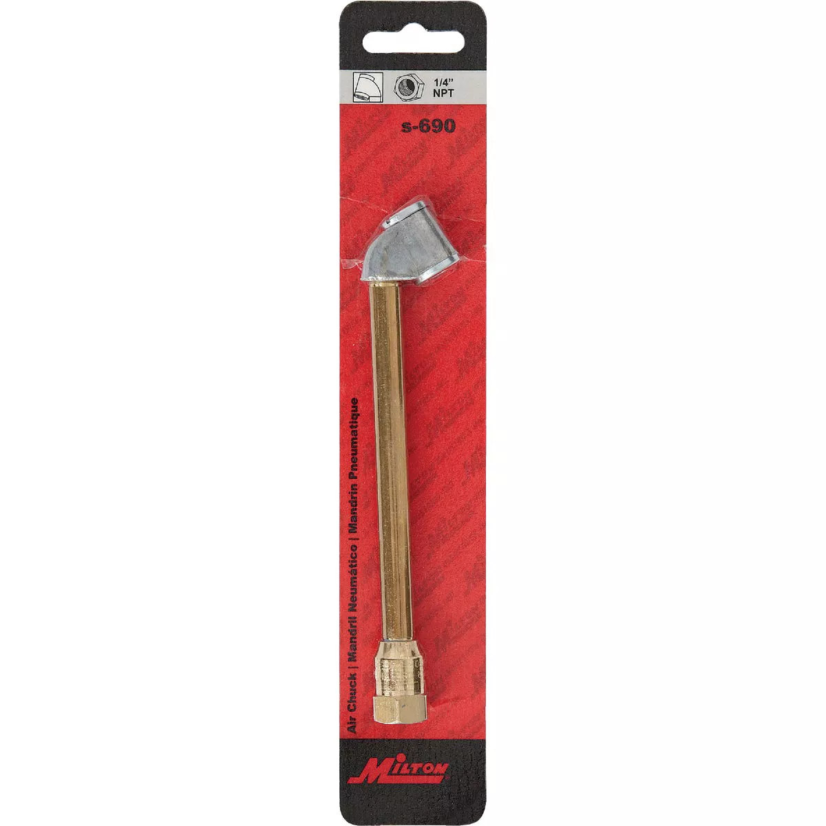 Milton 1/4 In. FNPT 150 psi Dual Head Air Chuck - photo 2