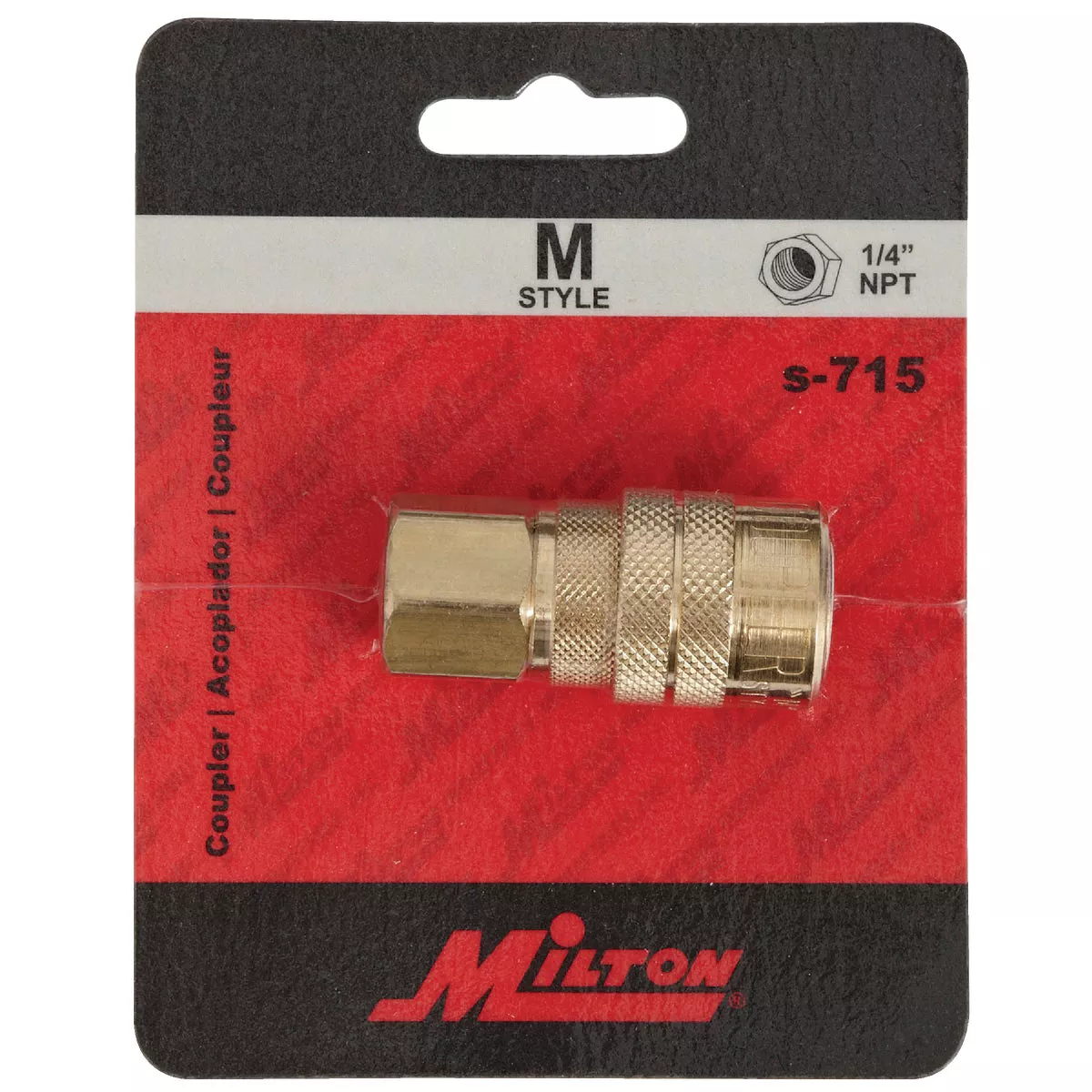 Milton Kwik Change M-Style 1/4 In. Female NPT Coupler - photo 2