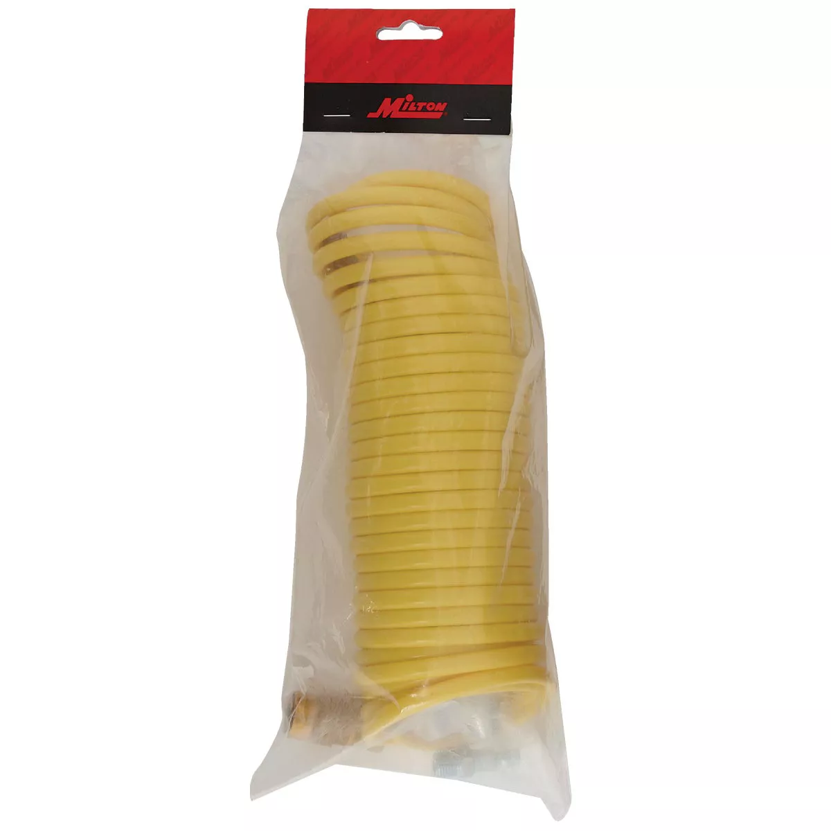 Milton ReKoil 1/4 In. x 25 Ft. Nylon Air Hose with 1/4 In. MNPT Swivel Fittings - photo 2