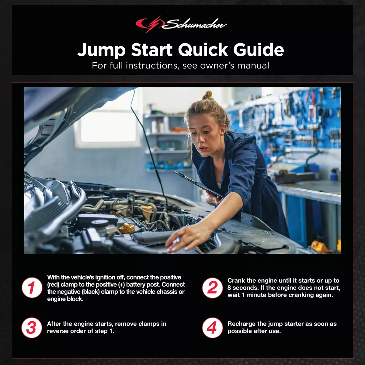 Schumacher 1100A Jump Start System - photo 3