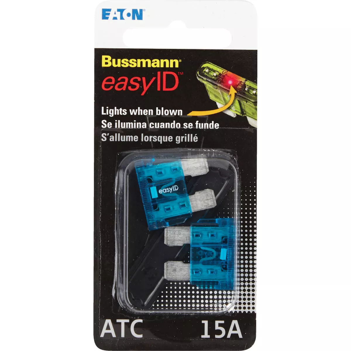Bussmann 15-Amp 32-Volt ATC Blade easyID Automotive Fuse (2-Pack) - photo 2