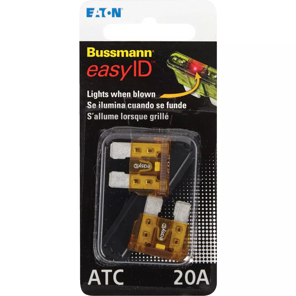 Bussmann 20-Amp 32-Volt ATC Blade easyID Automotive Fuse (2-Pack) - photo 2