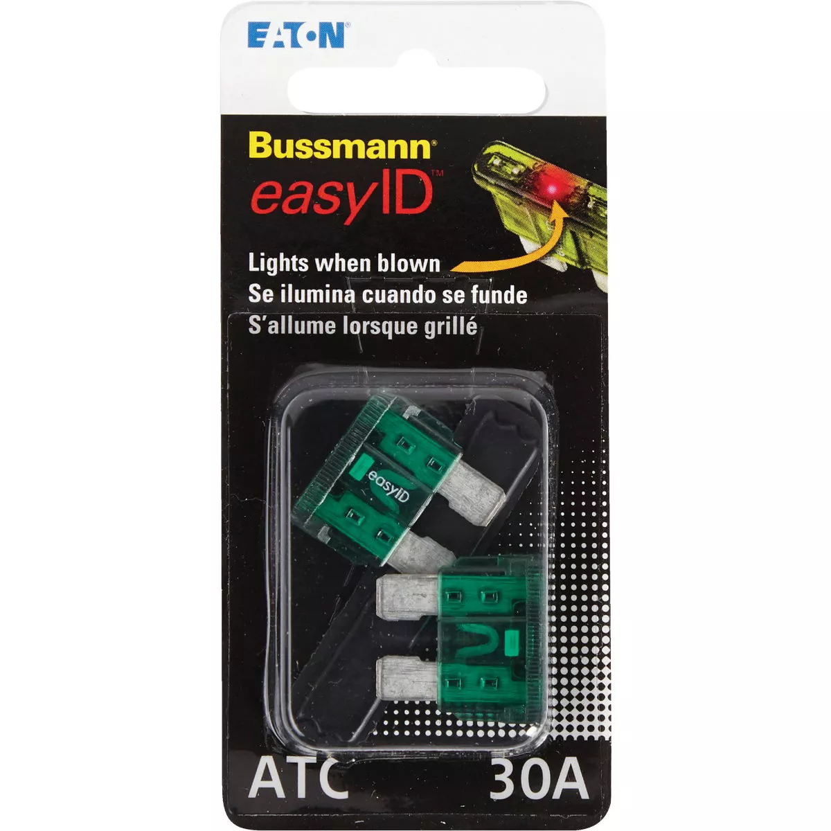 Bussmann 30A 32V ATC Blade easyID Automotive Fuse (2-Pack) - photo 2