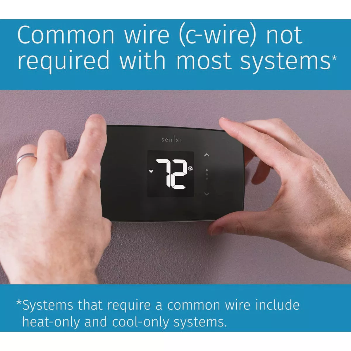 Copeland Sensi Lite Wi-Fi Smart Thermostat - photo 3