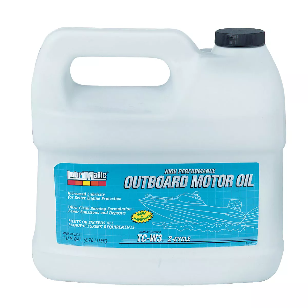 LubriMatic 1 Gal. Outboard 2-Cycle Motor Oil
