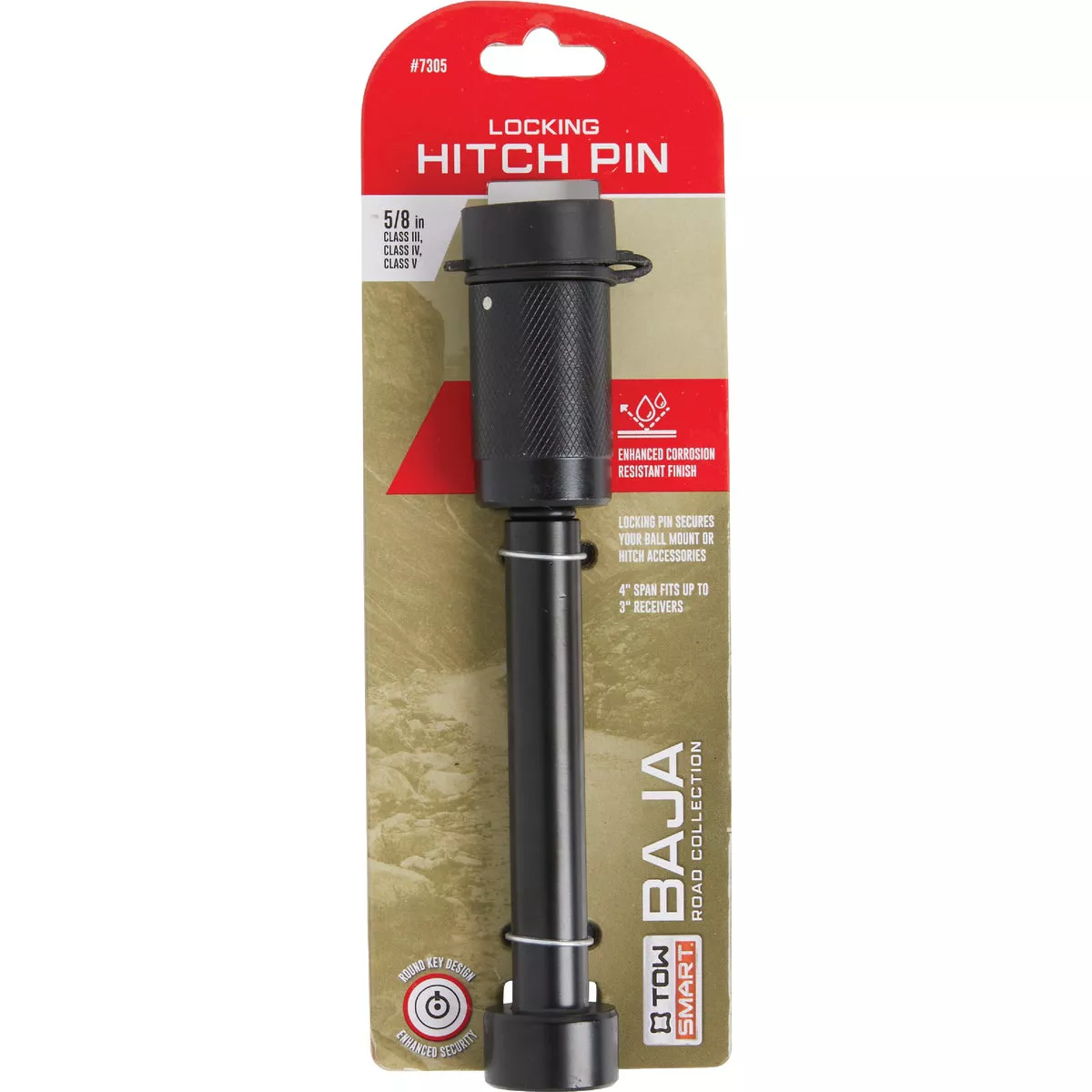 TowSmart Baja 5/8 In. Barrel Receiver Lock - photo 2