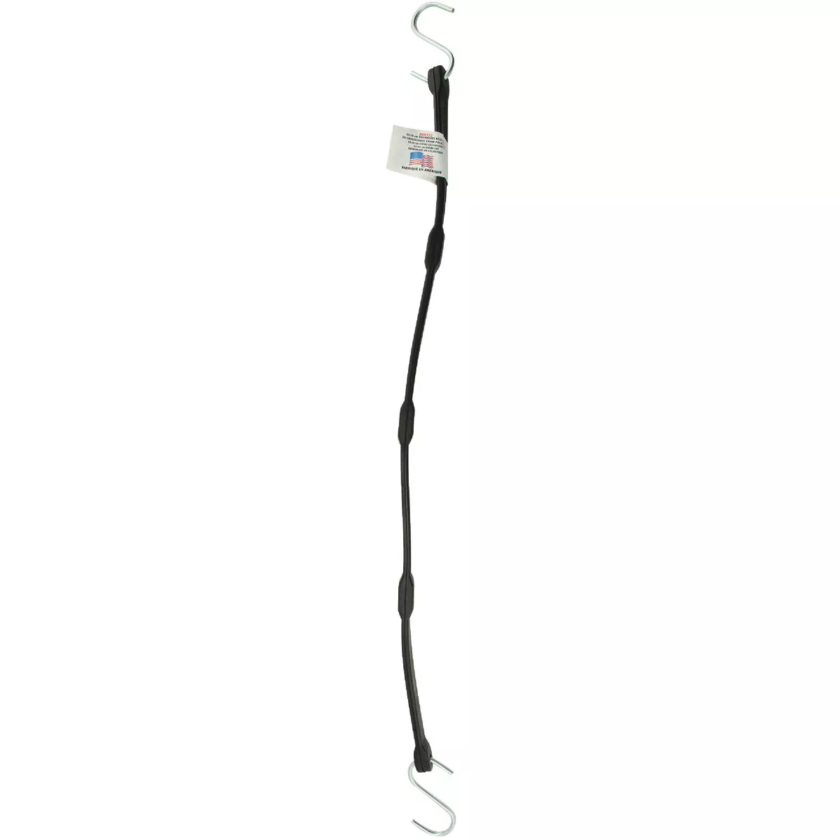 Erickson 5/8 In. x 25 In. Adjustable Rubber Tarp Strap, Black