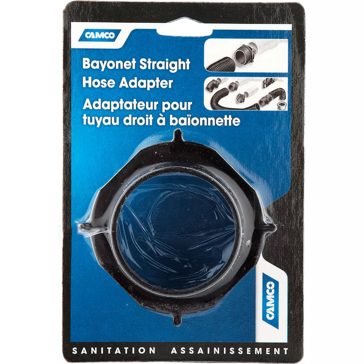 Camco Straight RV Sewer Hose Adapter - photo 2