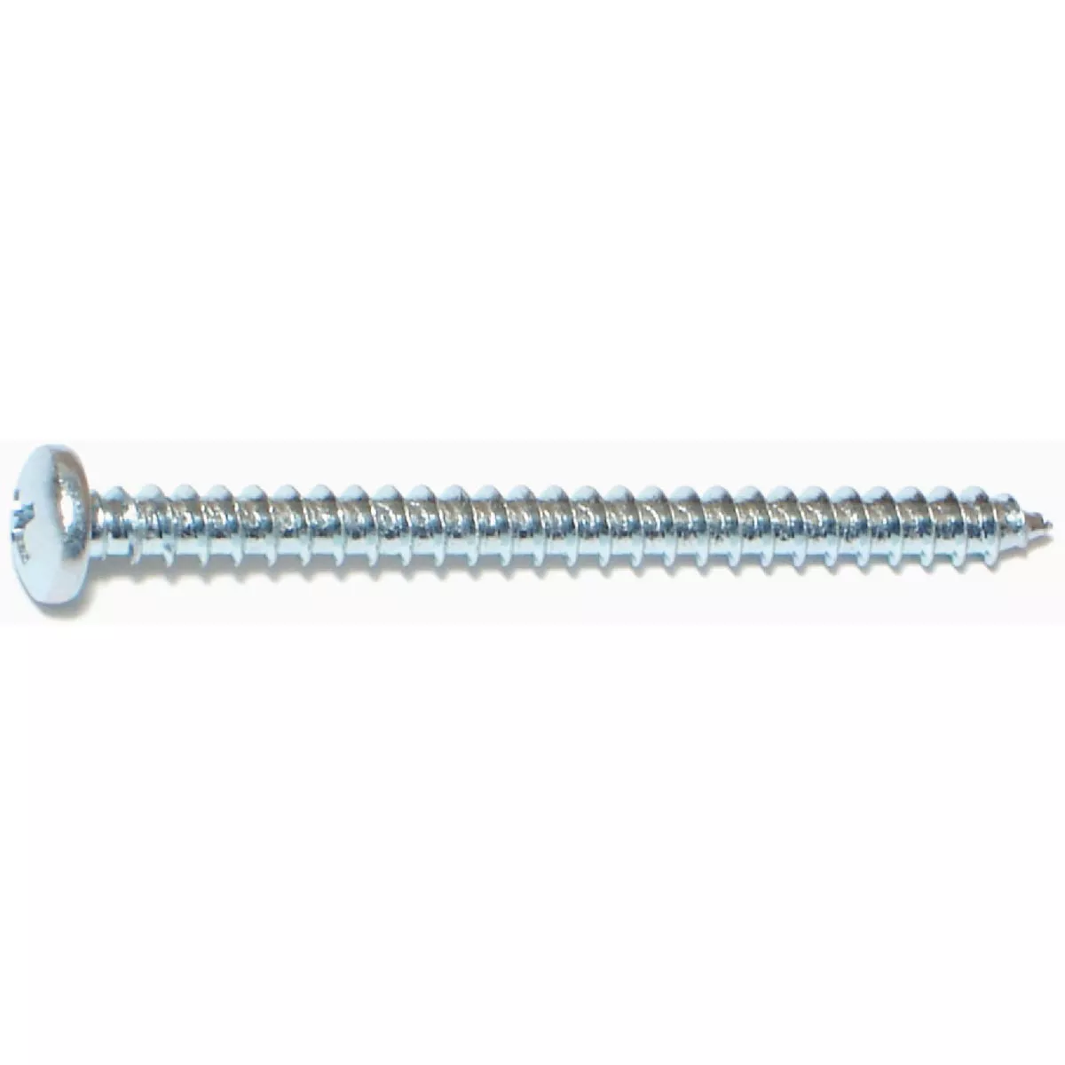 Midwest Fastener #10 x 2-1/2 In. Zinc Plated Steel Phillips Pan Head Sheet Metal Screws