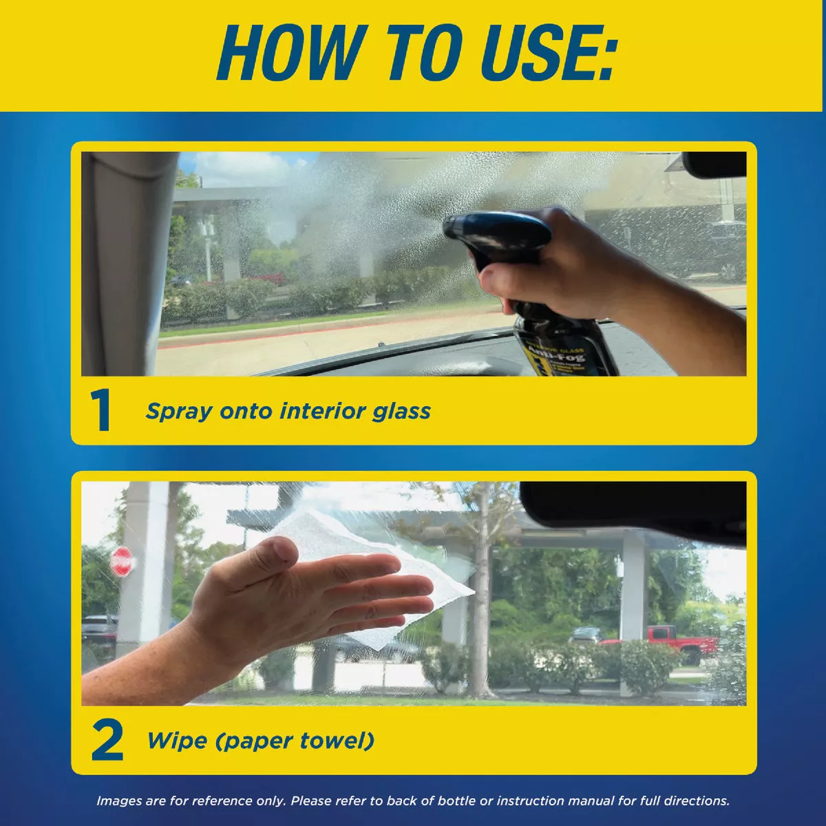 Rain-X 12 Oz. Trigger Spray Interior Glass Anti-Fog Cleaner - photo 2