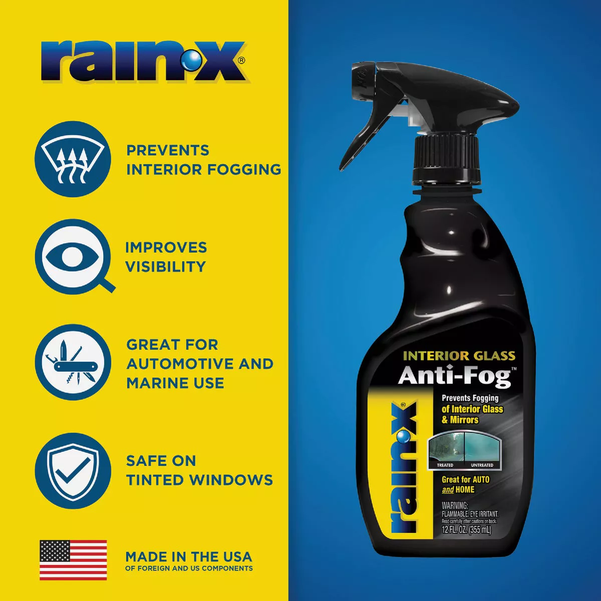 Rain-X 12 Oz. Trigger Spray Interior Glass Anti-Fog Cleaner - photo 5