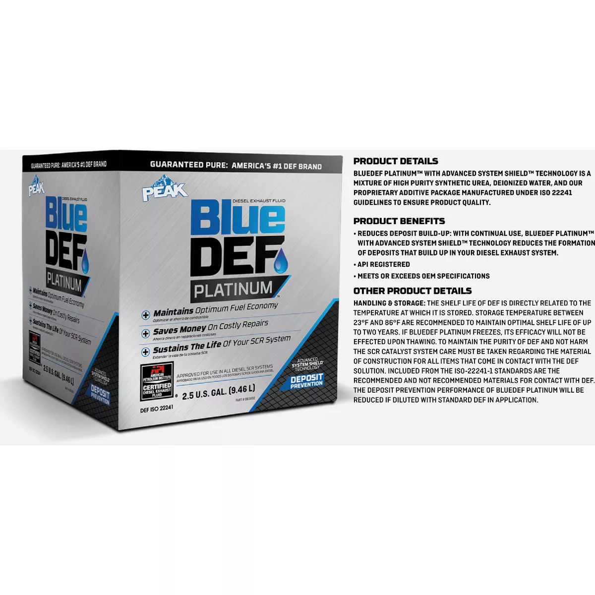 Blue Def Platinum 2.5 Gal. Diesel Exhaust Fluid - photo 3