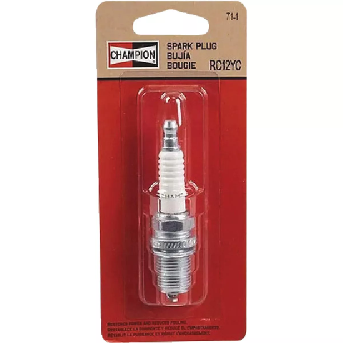Champion RC12YC Copper Plus Automotive Spark Plug - photo 2