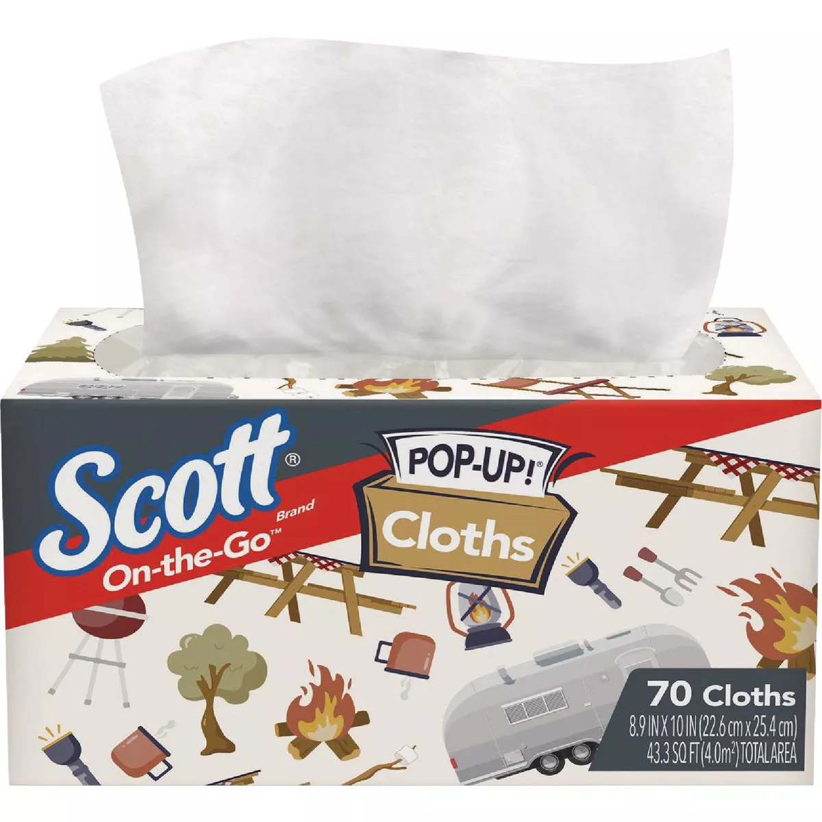 Scott On-The-Go Pop Up Cloth (70-Count)