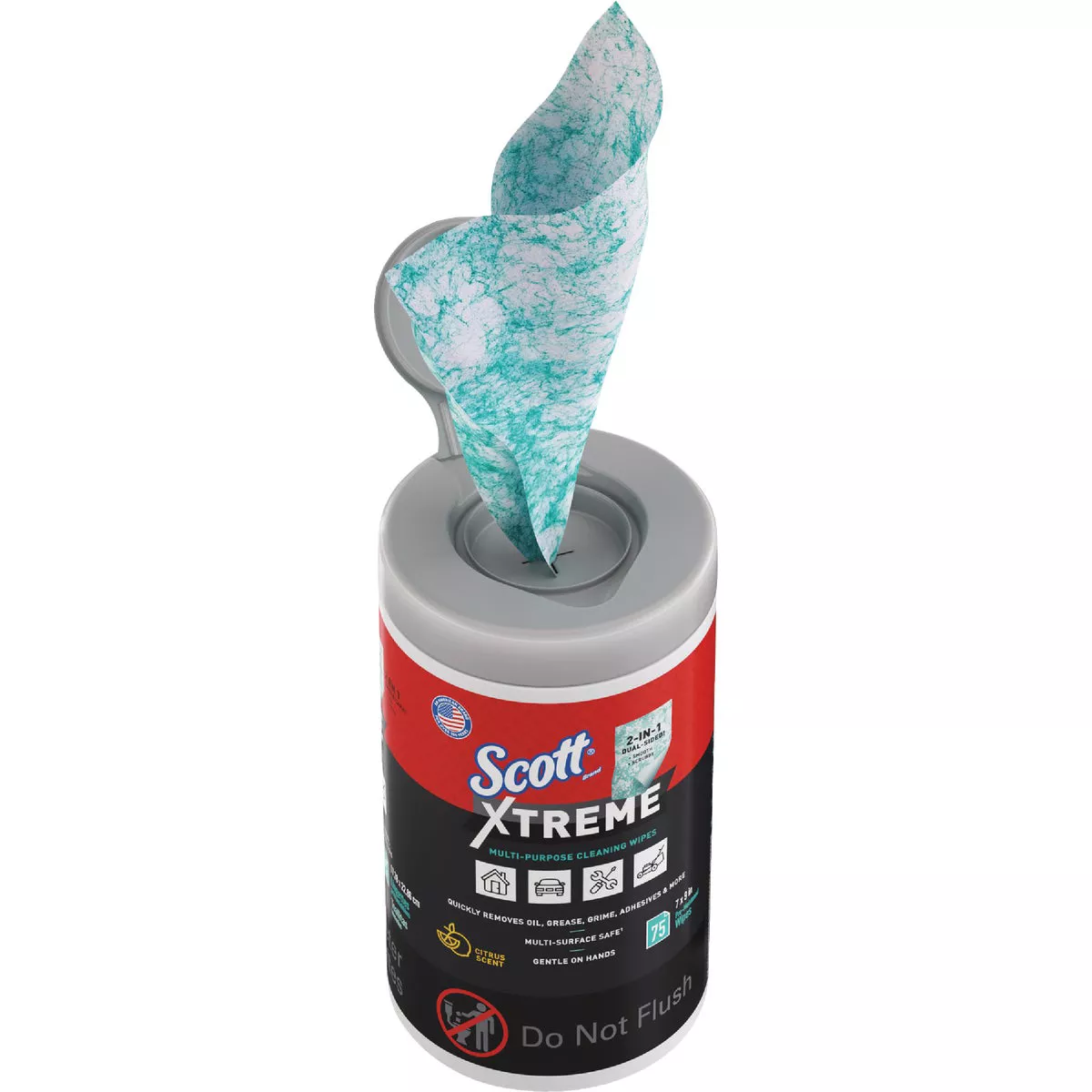Scott Xtreme Multipurpose Cleaning Wipes (75-Count) - photo 2
