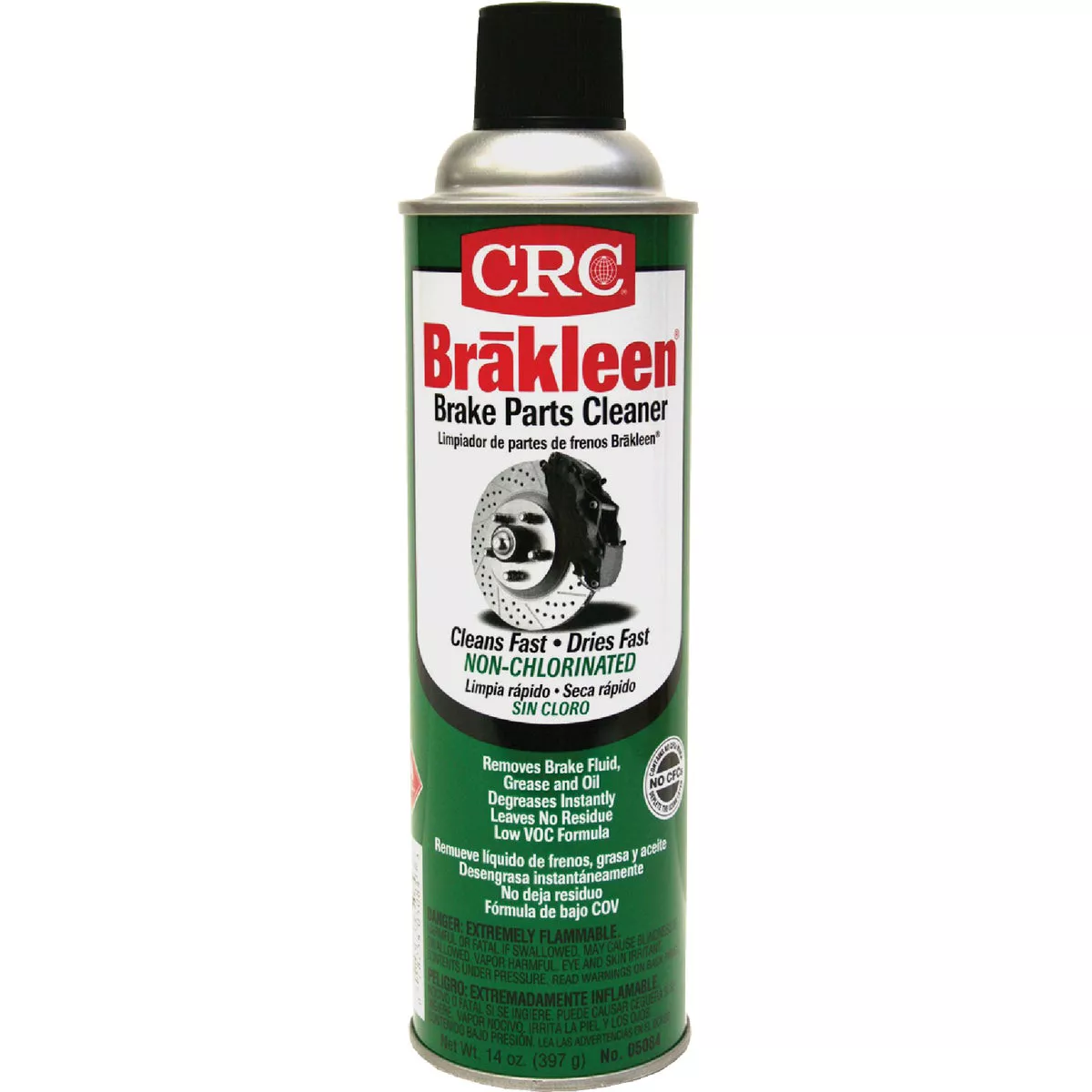CRC Brakleen 14 Oz. Non-Chlorinated Low VOC Brake Parts Cleaner