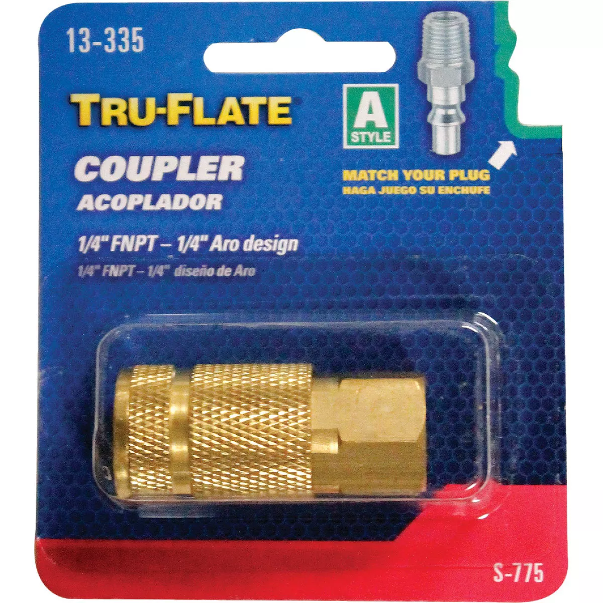 Tru-Flate ARO Series Push-to-Connect 1/4 In. FNPT Coupler - photo 2