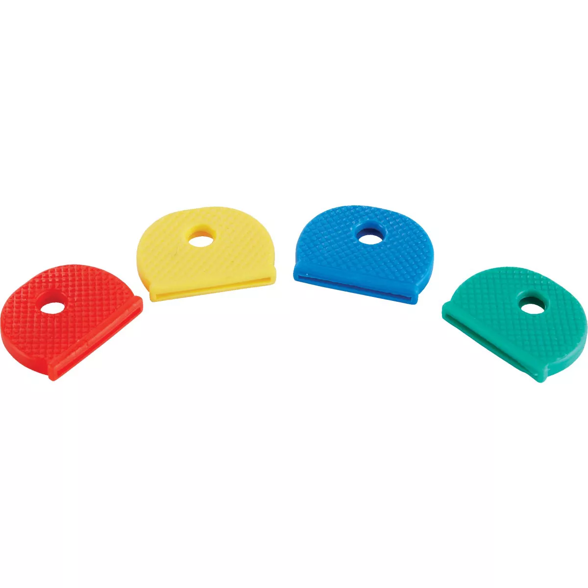 Lucky Line Vinyl Key Identifier Cap, Assorted Colors (4-Pack) - photo 3
