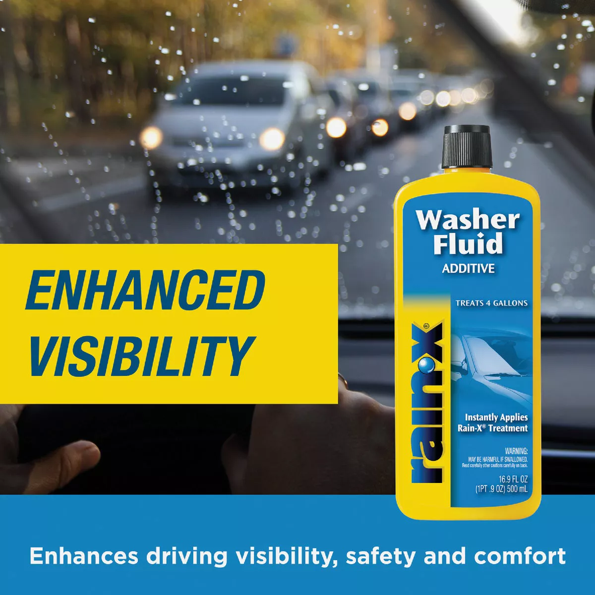 Rain-X 16.9 Oz. Squeeze Bottle Windshield Washer Additive - photo 3