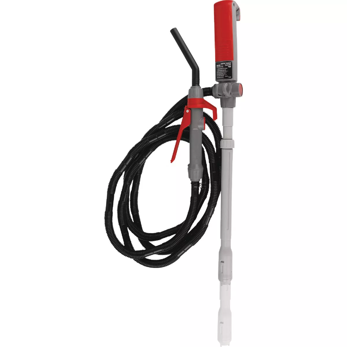 Tera Pump Battery Powered Telescopic Fuel Transfer Pump w/10 Ft. Hose