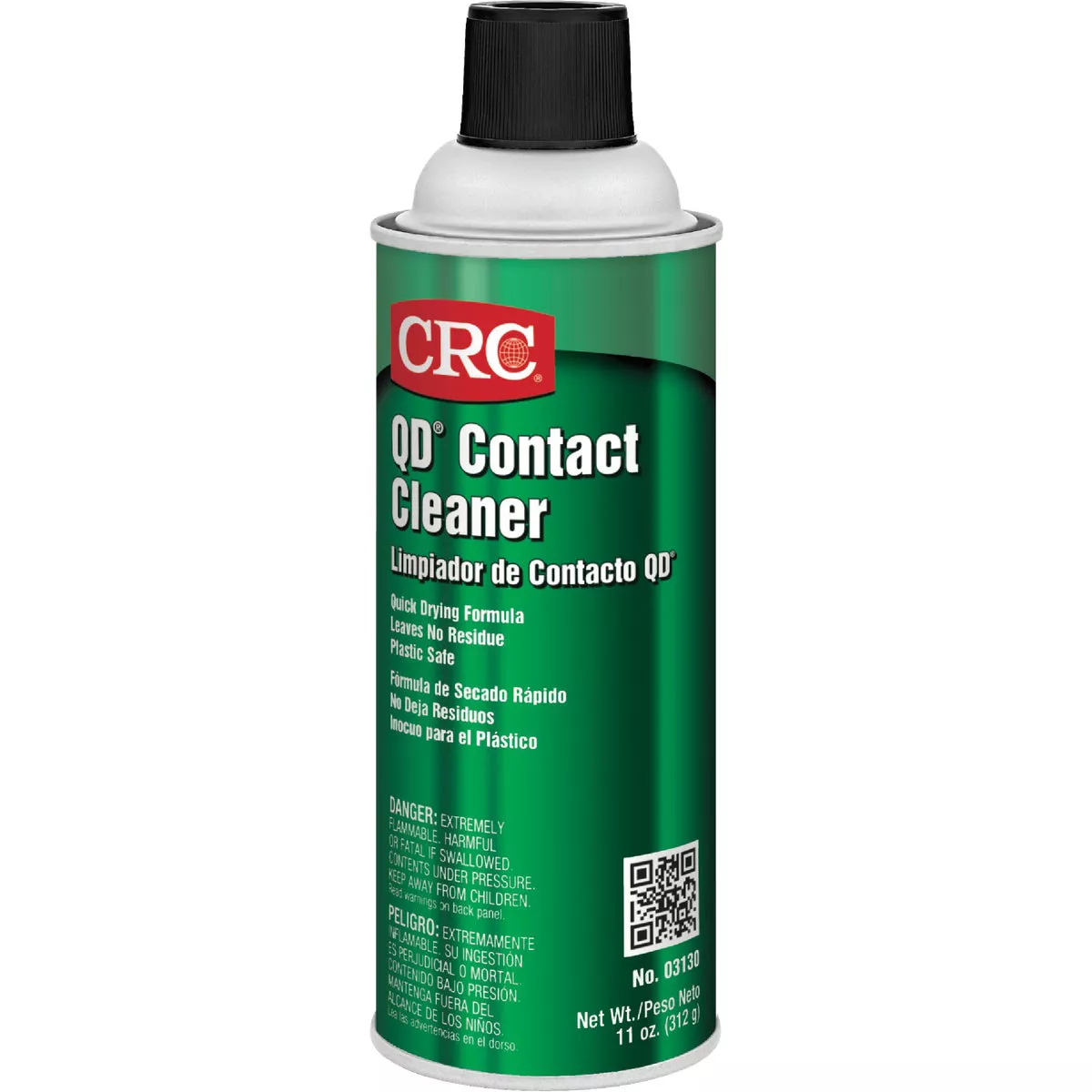 CRC 11 Oz. Aerosol QD Contact Electronic Parts Cleaner