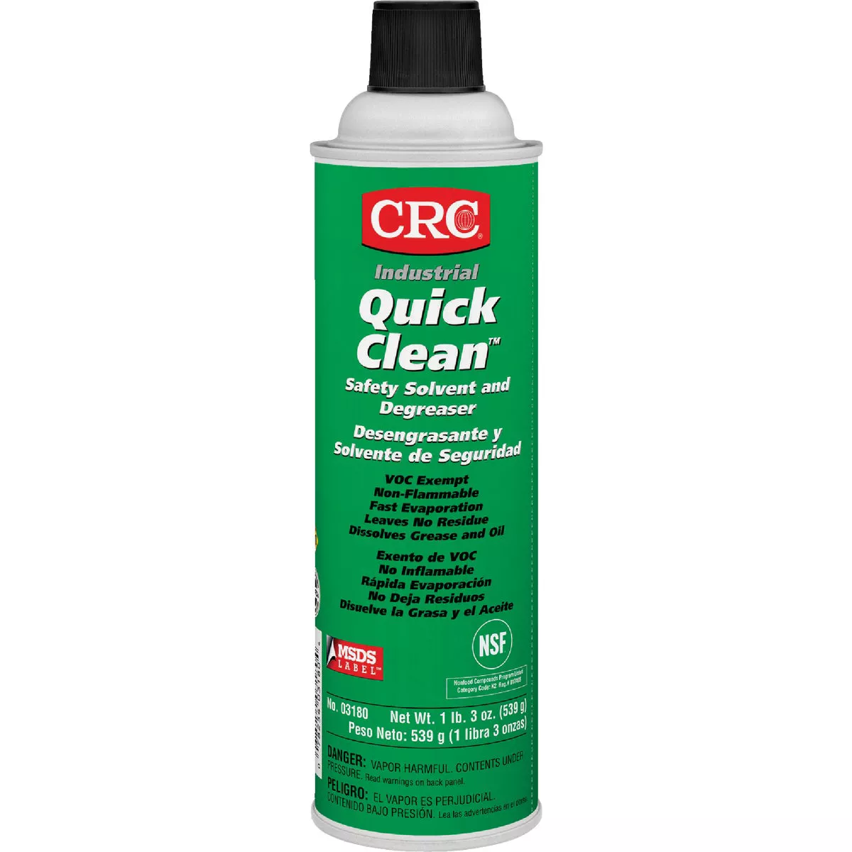 CRC Quick Clean 19 Oz. Safety Solvent and Degreaser