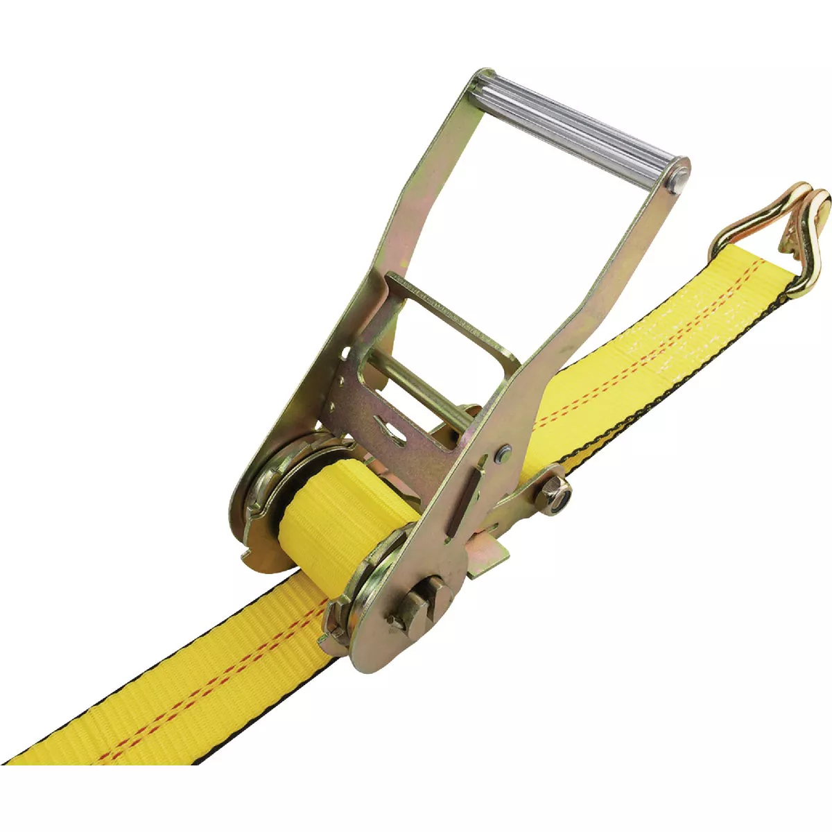 Erickson 2 In. x 27 Ft. Self Tensioning Ratchet Strap with Double "J" Hooks - photo 4
