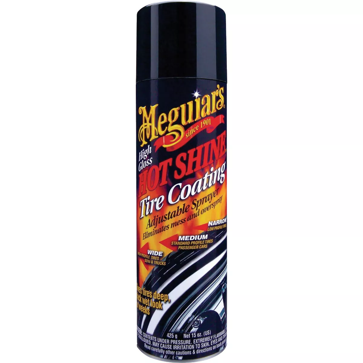 Meguiars Hot Shine 15 Oz. Trigger Spray Tire Coating