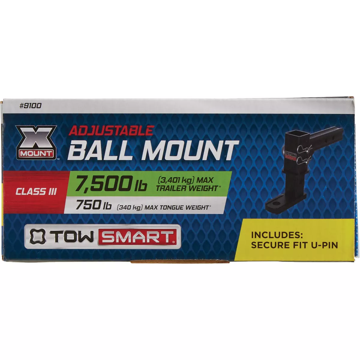 TowSmart X-Mount Class IV Adjustable Ball Mount, 7500 Lb. Capacity - photo 3