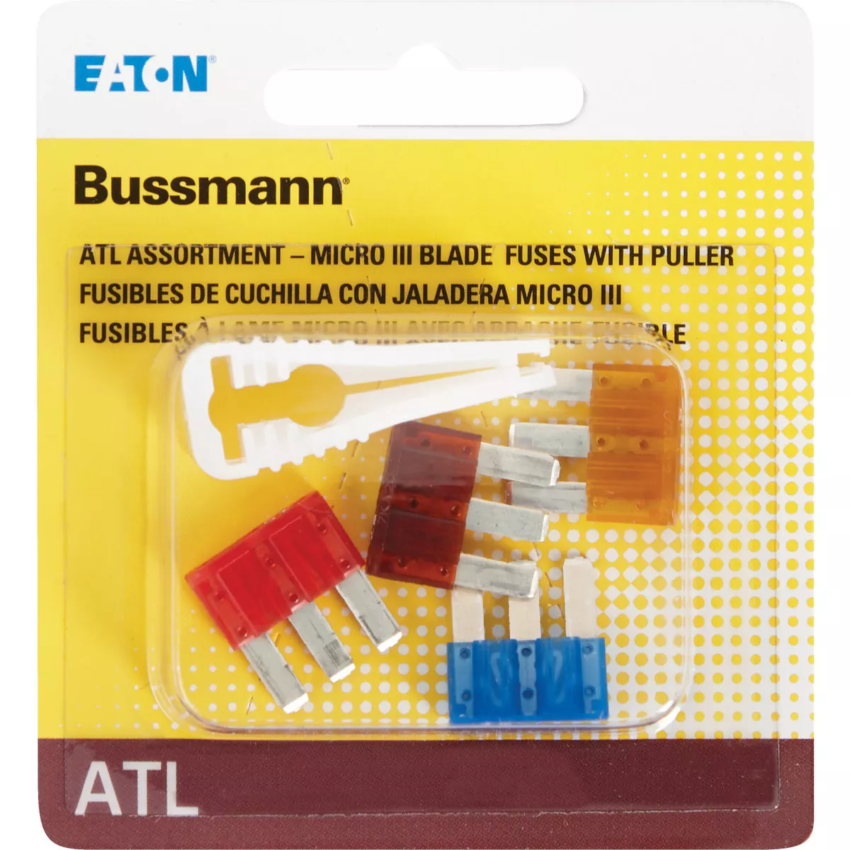 Bussmann ATL (Micro III) Fuse Assortment with Fuse Puller (4-Piece) - photo 2